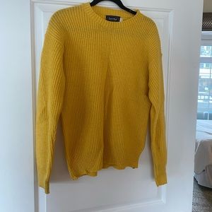 Yellow Wool Sweater